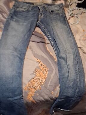 BKE Women's Straight Leg Jeans in Medium Blue Wash